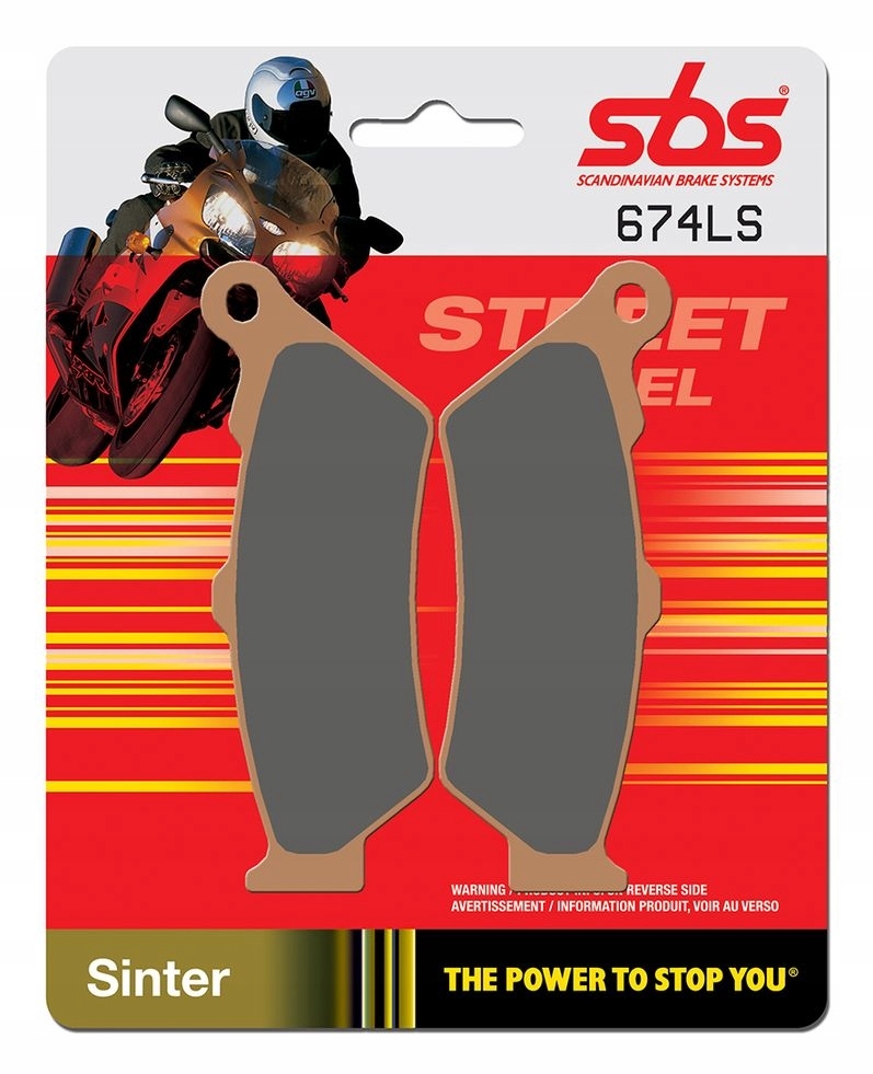 

Sbs Klocki Hamulcowe Tył 674LS Bmw R 1200 Rt 14-
