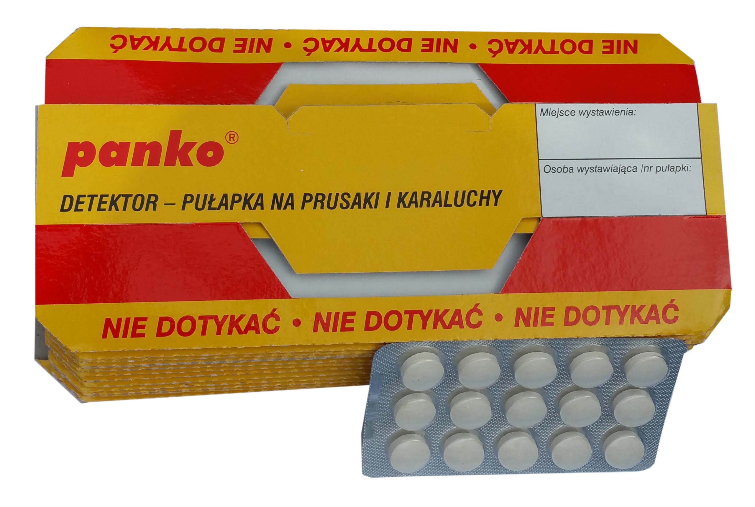 

Pułapka na prusaki i karaluchy 15szt lep detektor