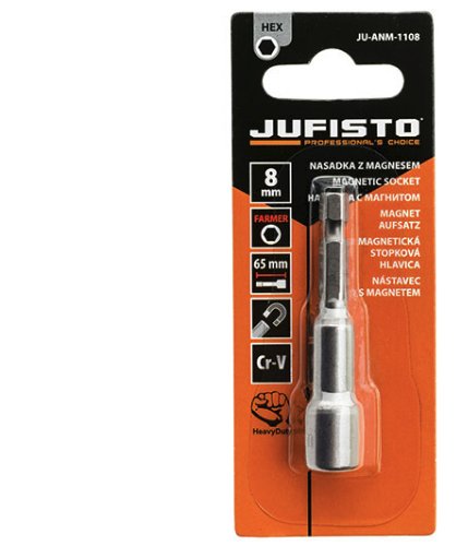 

Nasadka z magnesem typ Farmer 8 mm Jufisto