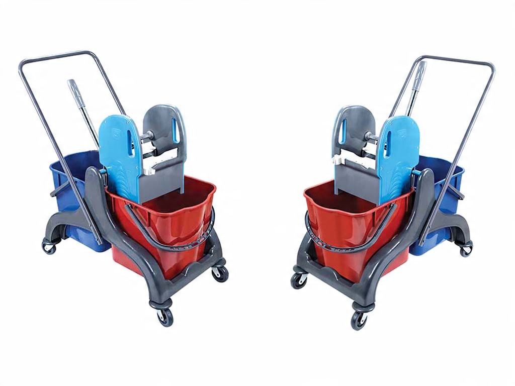 

Wózek sprzątający 2x20L Saturn z tworzywa Abs