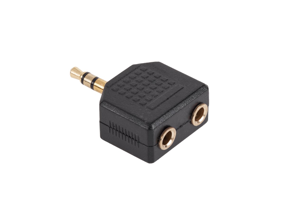 

Złącze Jack 3.5 / 2x3.5 złote NH552