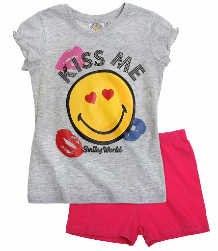 

Piżama Smiley z krótkim rękawem piżamka roz 128