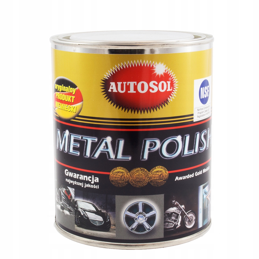 AUTOSOL METAL POLISH 750ML - ДЛЯ ПОЛІРУВАННЯ МЕТАЛУ