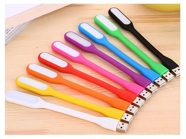 LAMPKA SILIKONOWA USB DO LAPTOPA 6 LED MOCNA EAN (GTIN) 8256496654933