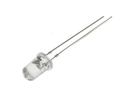 

Dioda Led 5mm zielona 500 mcd clear - 10szt