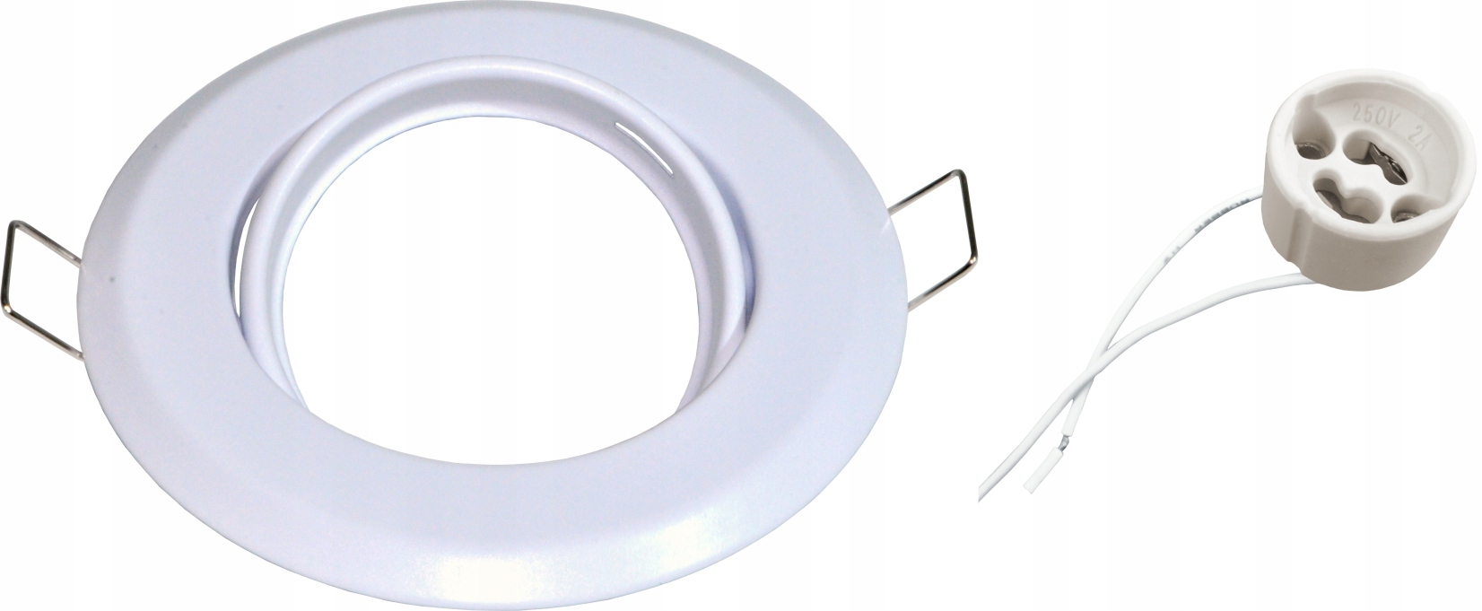 

Oprawa Halogen Oczko Białe Ruchome Gniazdo GU10