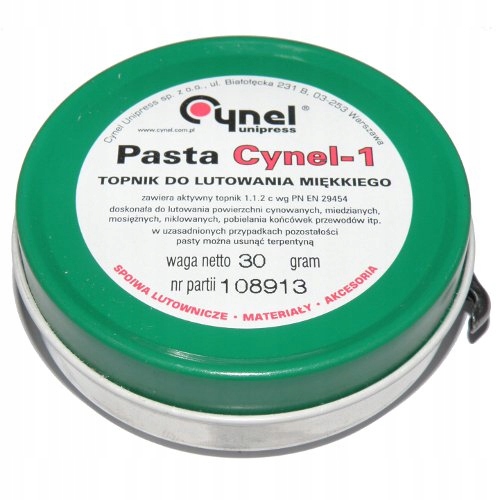 

Topnik do lutowania 40g Cynel
