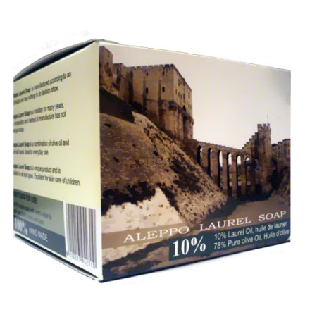 

Naturalne Syryjskie Mydło Aleppo 10% lauru, 200g