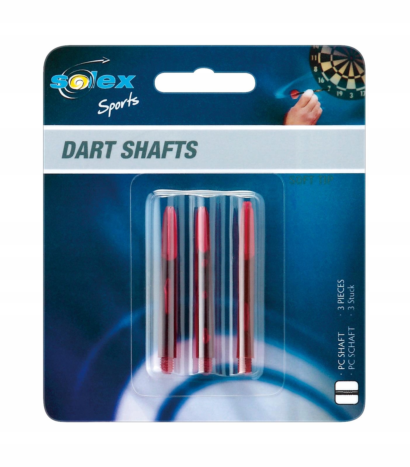 SOLEX SHAFTY (NASADKI) DO RZUTEK 43025 Marka Solex Sports