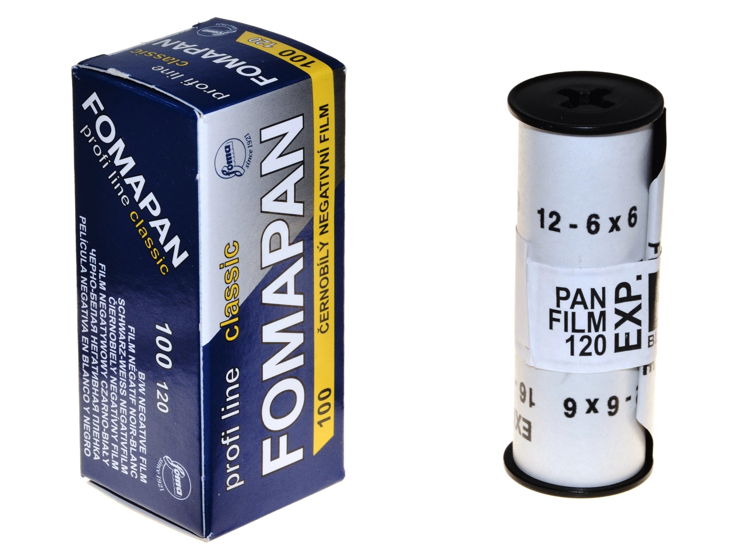 

Fomapan Foma 100/120 film klisza B&w 01.2022