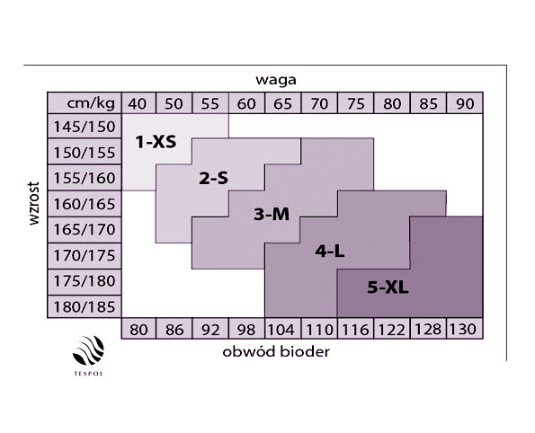 MONA Rajstopy damskie PUSH-UP 40den rozm. 2 Marka Mona