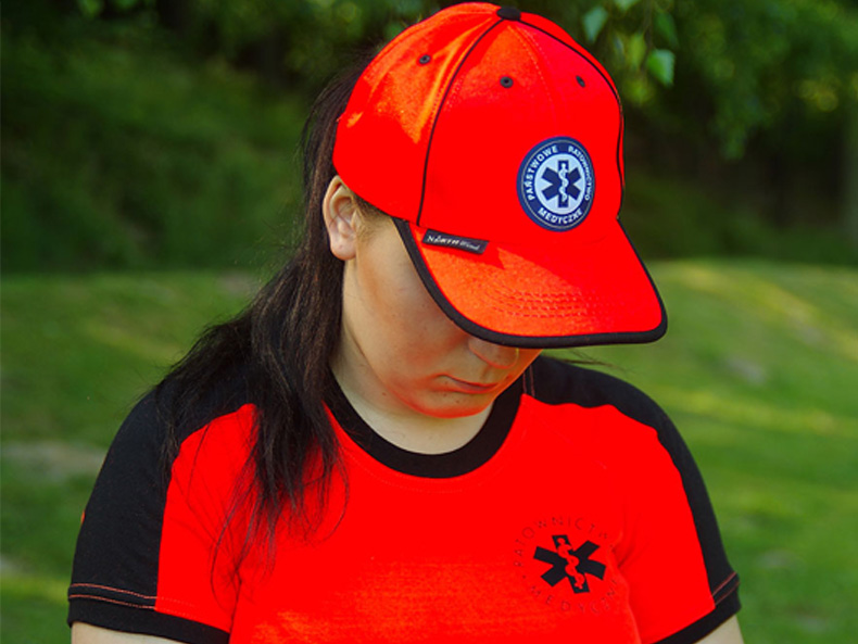 Czapka FLUO RATOWNICTWO MEDYCZNE RATOWNIK MEDYCZNY Płeć Produkt uniseks