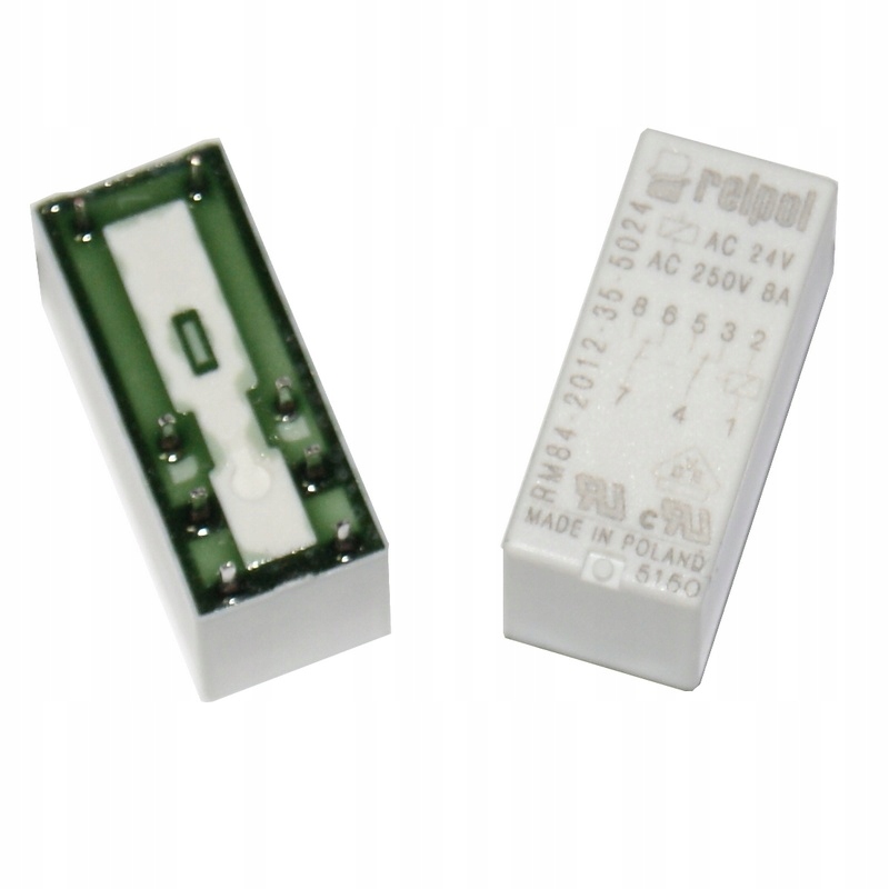 

Przekaźnik Mocy Relpol RM84 24V Ac 2x 8A 2P Jqx