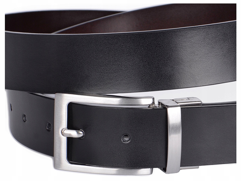 

Skórzany Skóra Szeroki Pasek Spodni Czarny P3 85