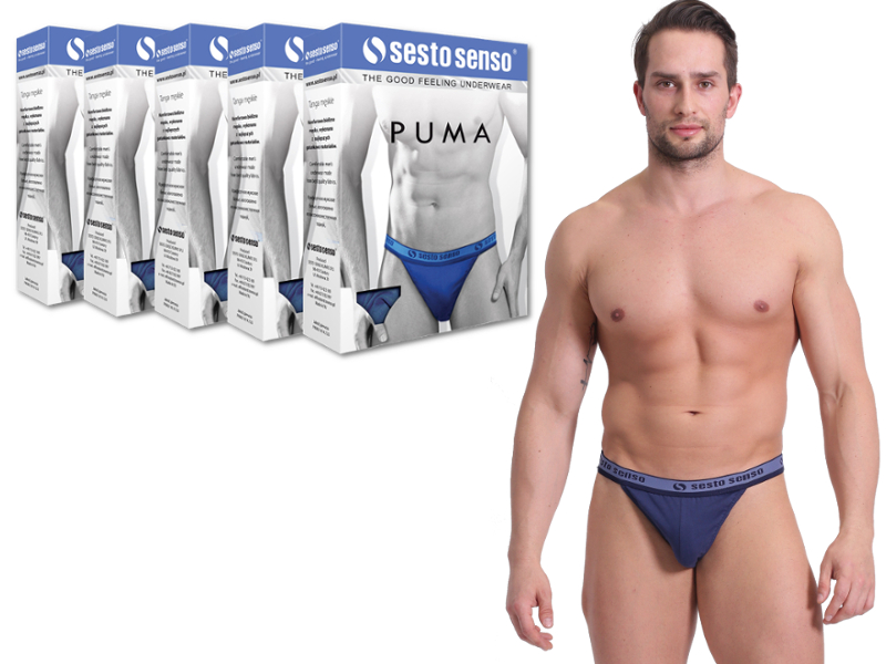 

Sesto Senso puma Slipy Męskie super kolory 5szt rL