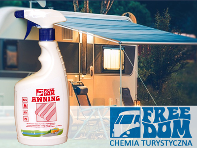 PIANKA CZYŚCI MARKIZY PARASOLE FREEDOM 500ML Dedykowany materiał do wszystkich materiałów