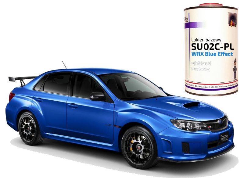 Базовый слой Жемчужина база SUBARU WRX Blue 02C 4 L