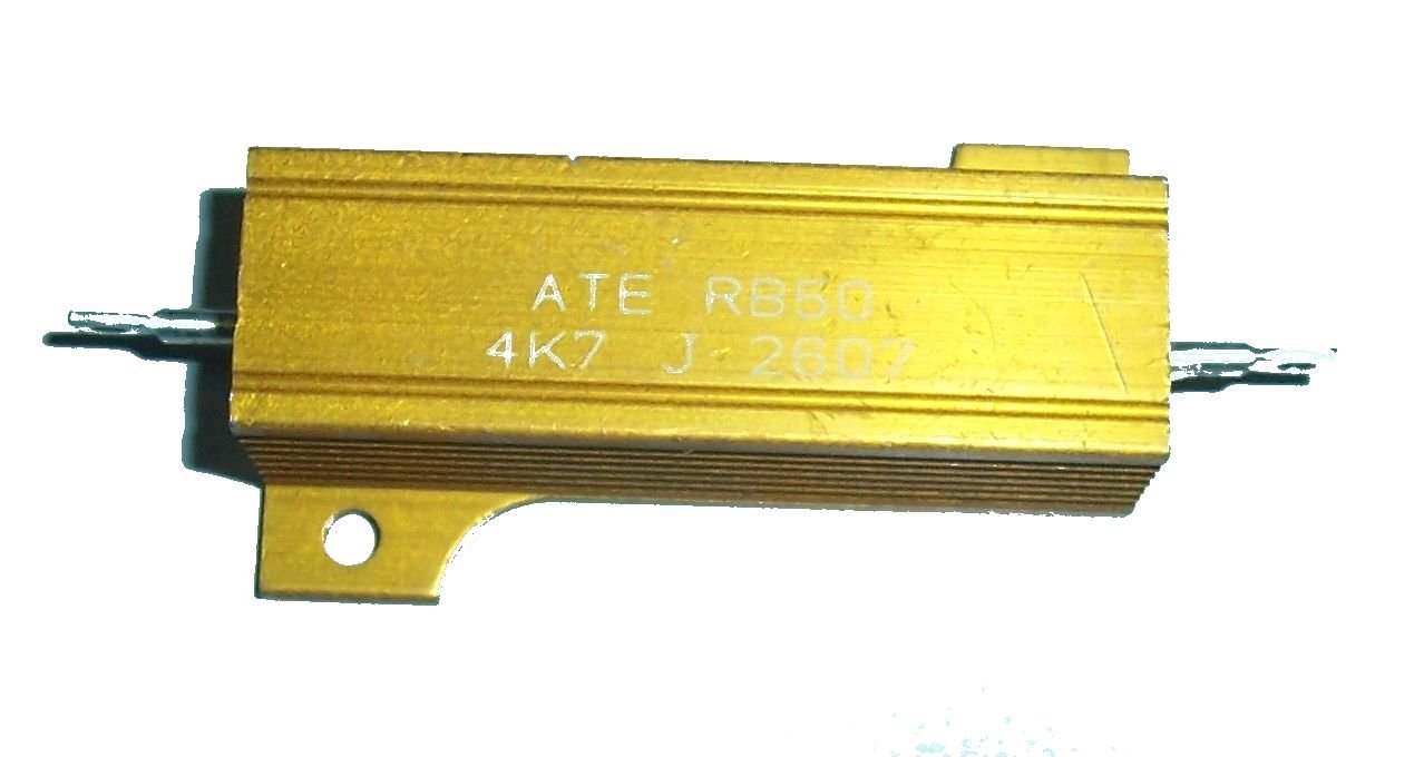 

Rezystor w obudowie aluminiowej 4,7k 4,7kohm 50W
