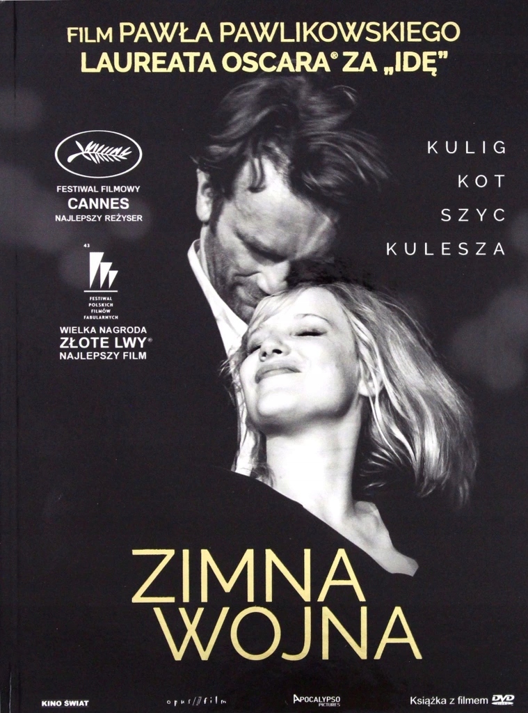 

Zimna Wojna Joanna Kulig Tomasz Kot DVD Folia Book