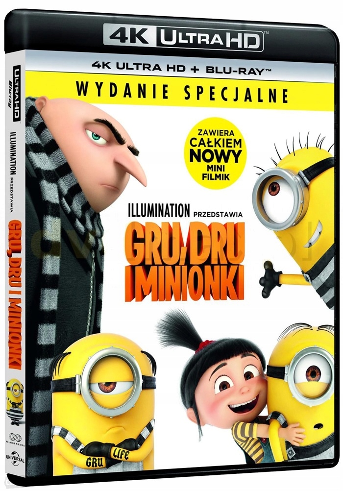 Film Gru Dru I Minionki Po Polsku Gru, Dru i Minionki, 4K, Blu-ray 12278637014 - Sklepy, Opinie, Ceny w