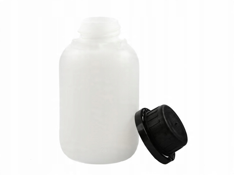 

Butelka Hdpe 150 ml nakrętka z plombą czarna