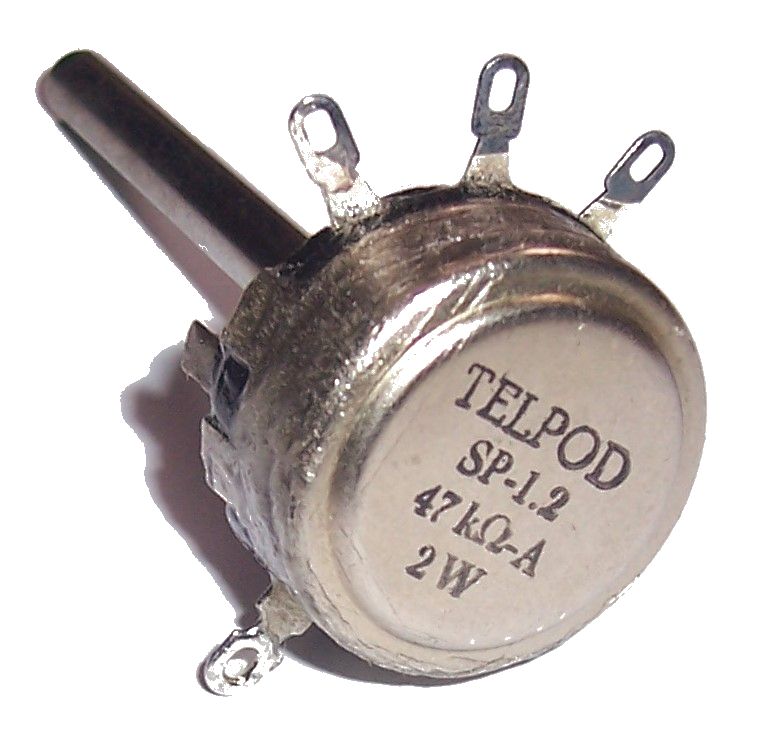 

Potencjometr Telpod SP-1.2 _ 47k A 2W oś 60mm