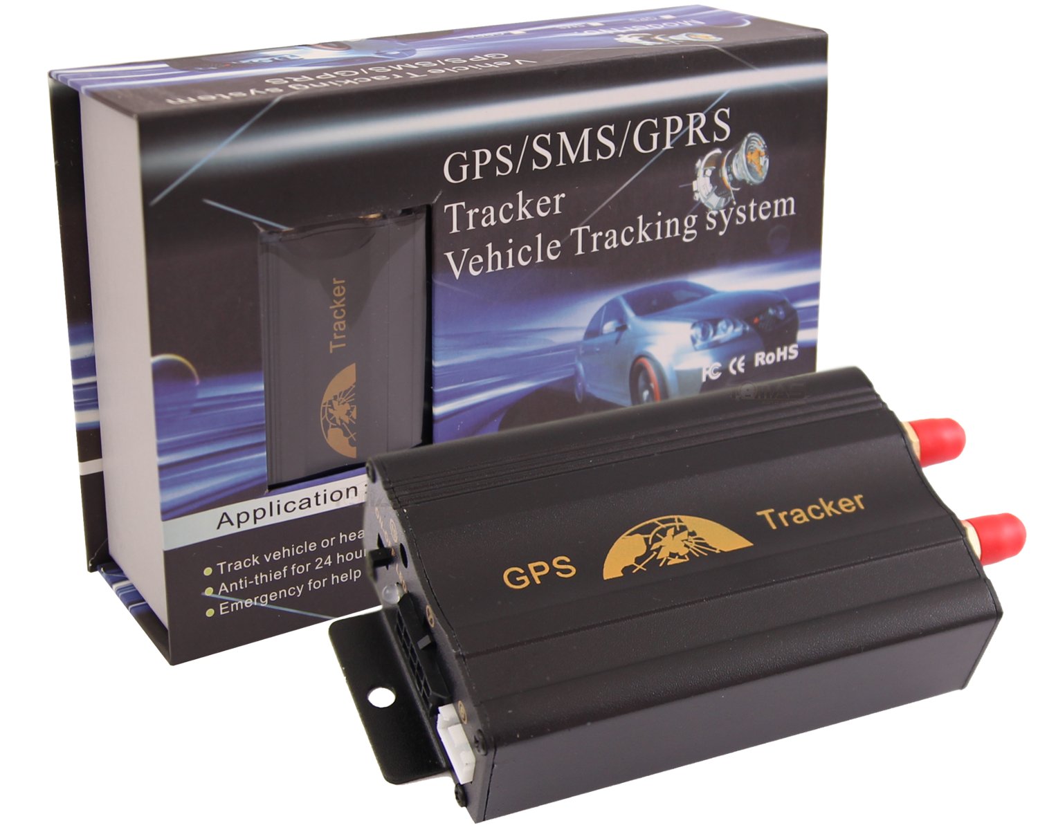 Lokalizator nadajnik urządzenie GPS Tracker TK103 TK103 za 249,99 zł z