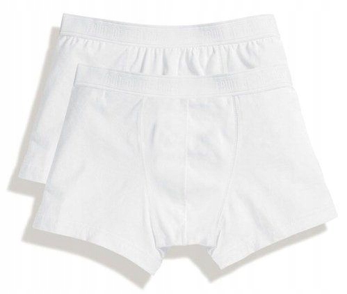 

Fruit Of The Loom 2-pak Bokserki White S