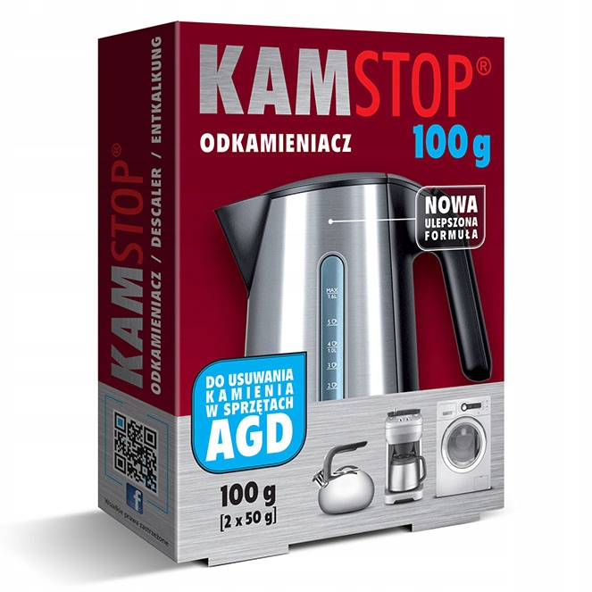 

Odkamieniacz Kamstop- Czajnik Ekspres Pralka 100g