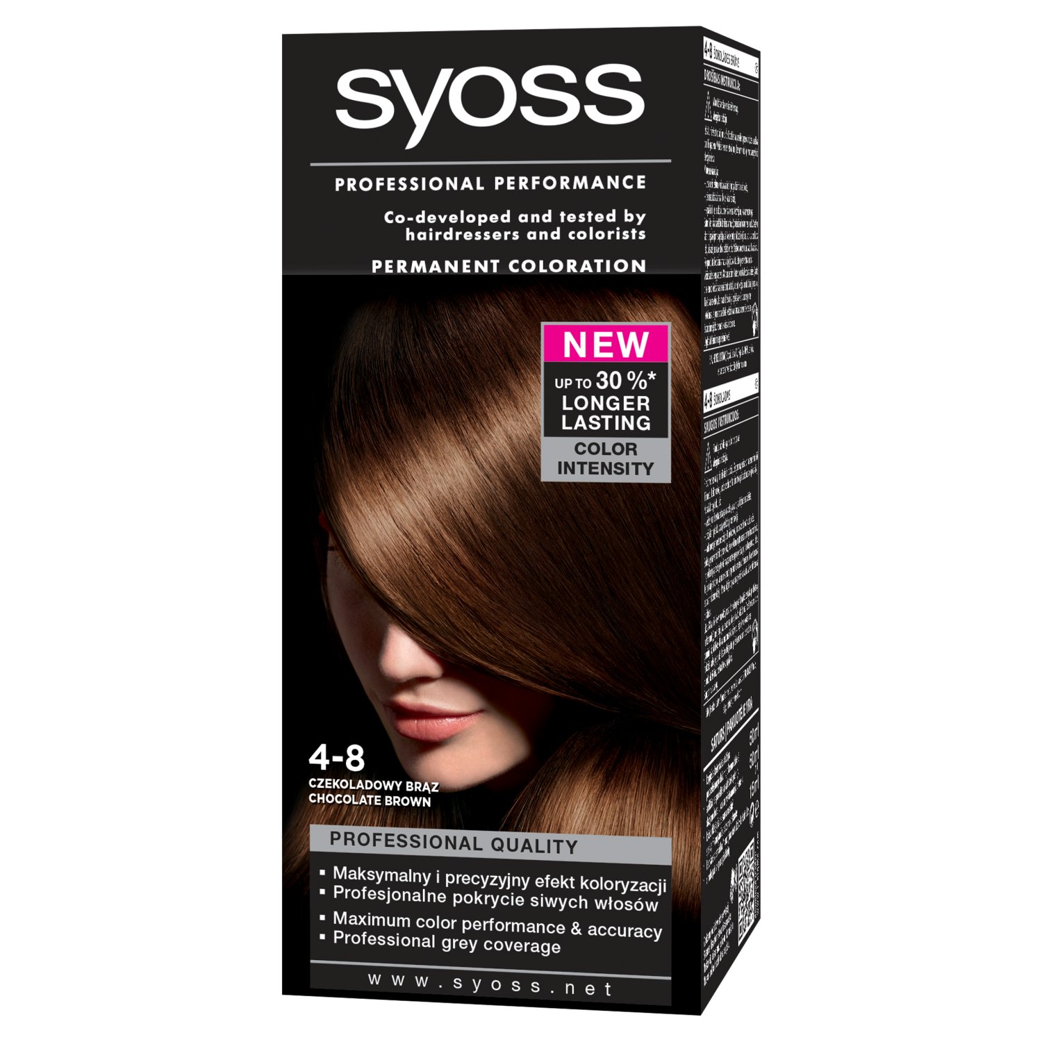 

Syoss Color Krem Koloryzujący Czekoladowy Brąz 4-8
