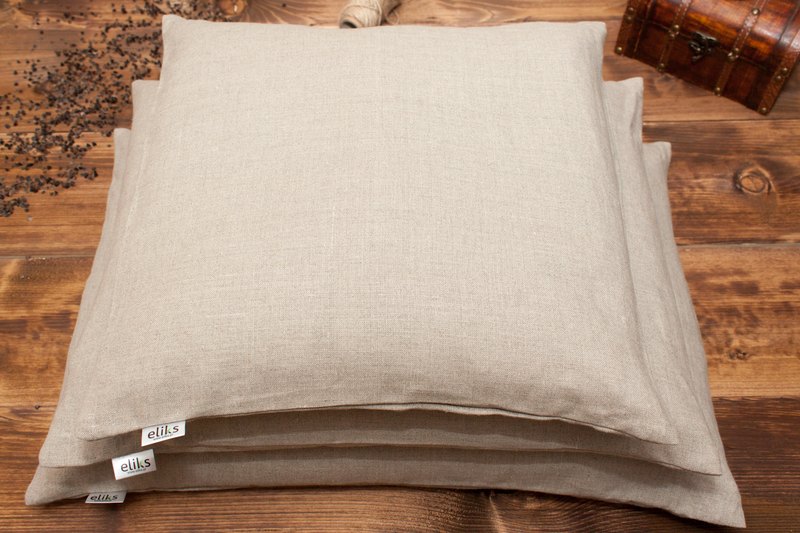 Poszewka LNIANA na poduszkę 30x40 - POLSKI LEN Marka inna