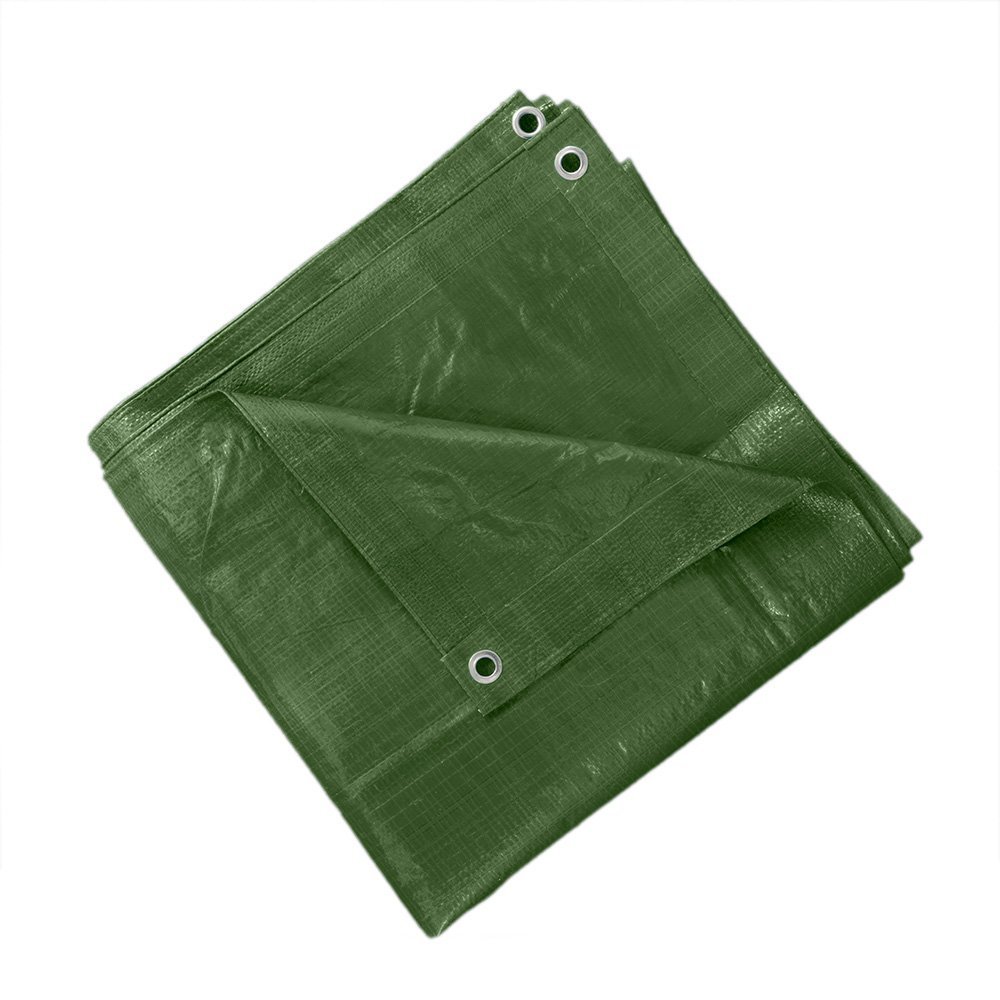 

Gruba Solidna Plandeka 5x8 Zielona Plandeki 5x8m