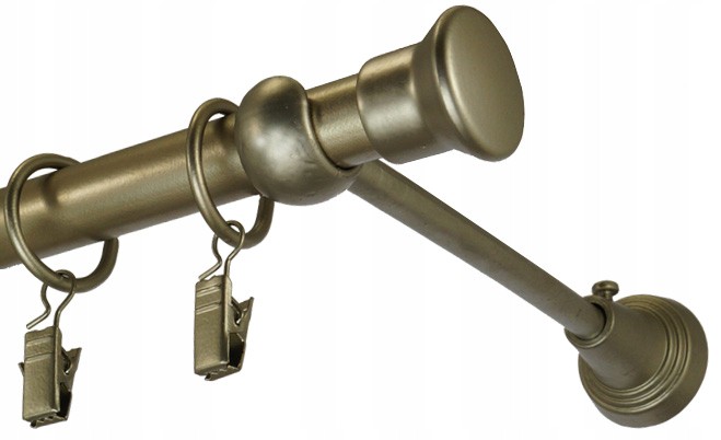 

Karnisz Metal Pojedynczy fi 19 / 360 cm