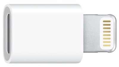 

Przejściówka adapter iPhone5 6 Lightning-micro Usb