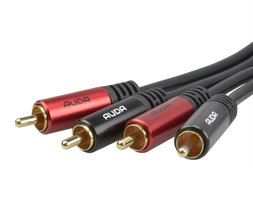 

Auda Kabel audio 2xRCA 2RCA Cinch czincz 15m