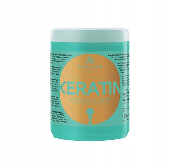 

Kallos Keratin maska do włosów keratyn1000ml