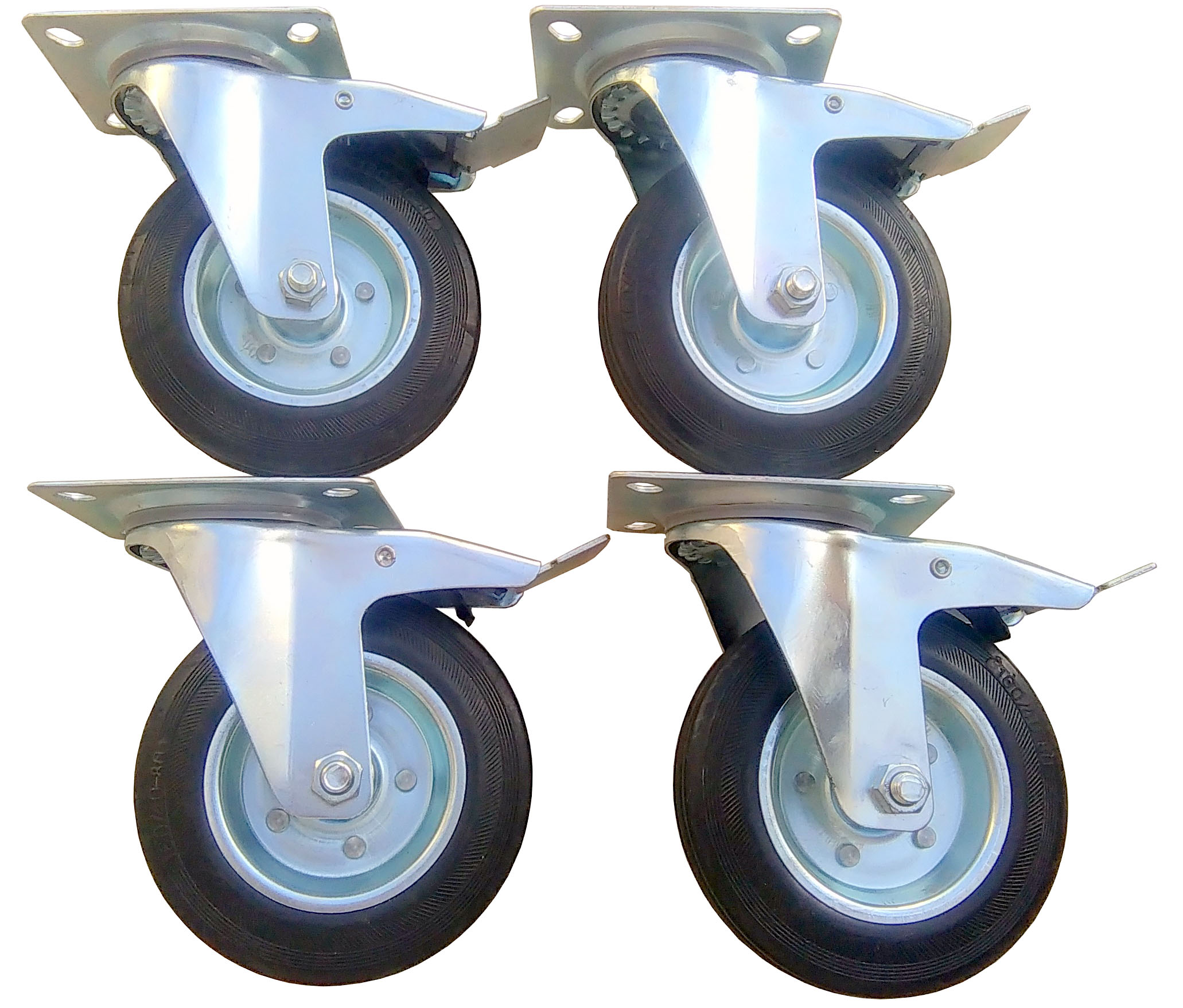 Kolečko 4 ks fi160 mm 800 kg lešení