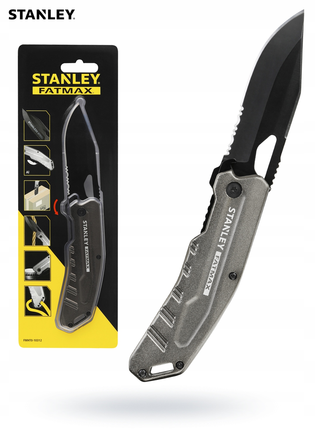 

Nóż monterski sportowy wielofunkcyj Stanley Fatmax