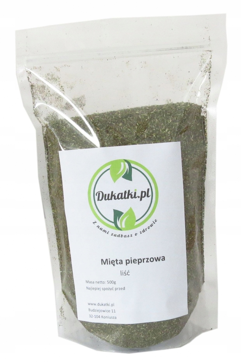 

Mięta pieprzowa, liść 250g