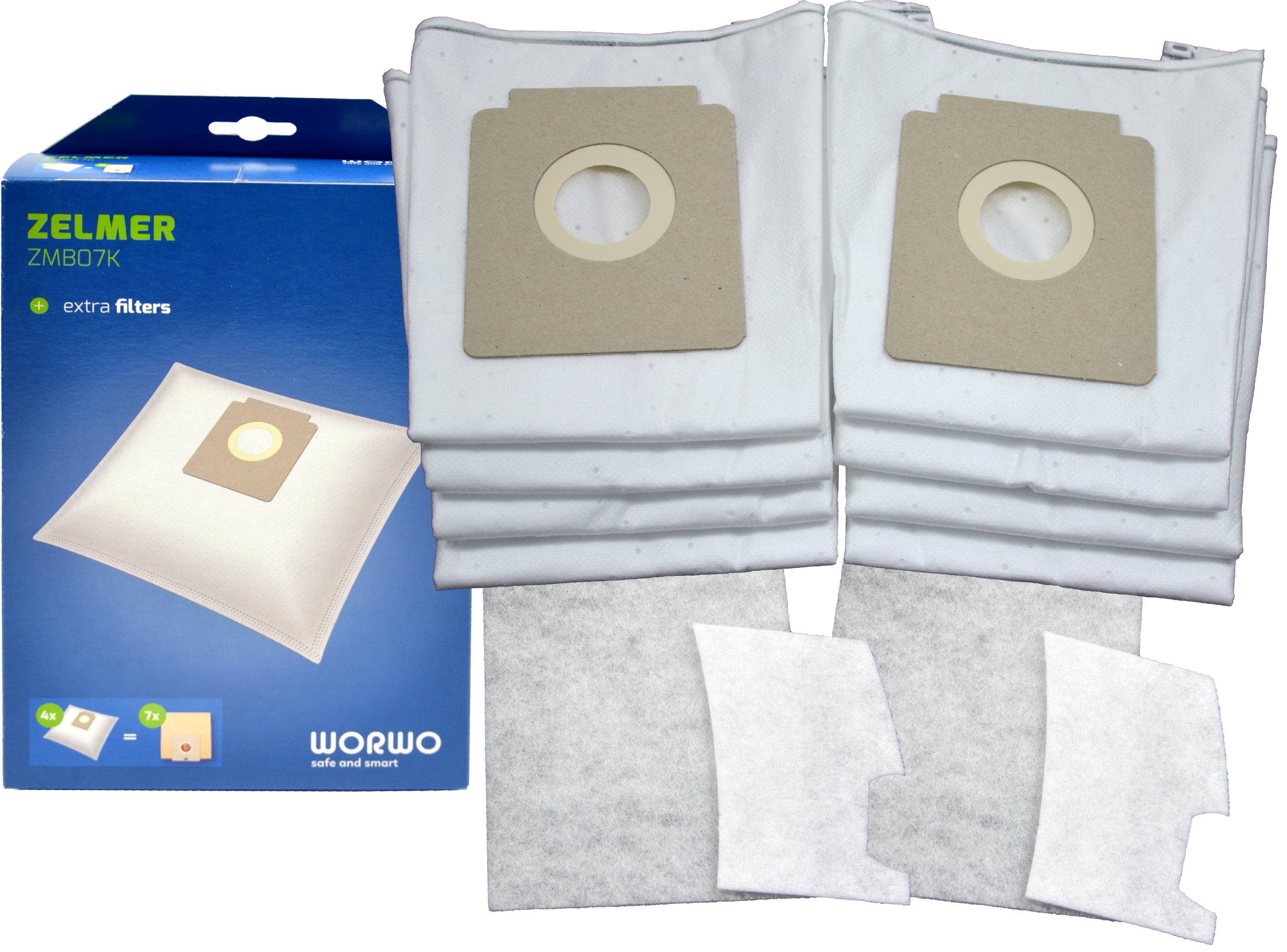 

12x Worki Do Odkurzacza Zelmer Xs Dot Z39