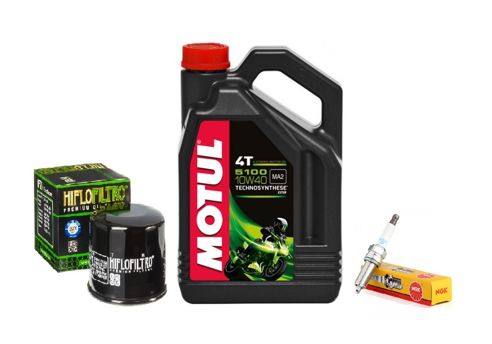 OLEJ MOTUL FILTR OLEJU ŚWIECE HONDA VFR 750 F 90-