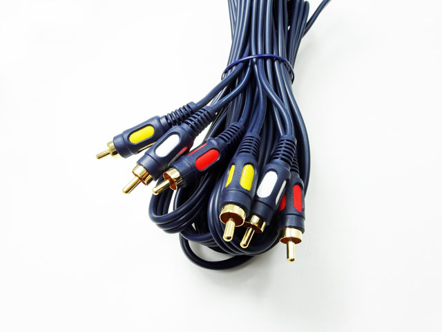 

Vitalco kabel 3x Rca chinch audio video 10,0m Prom