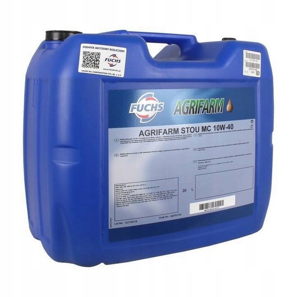 

Fuchs Agrifarm Stou MC 10W40 wielofunkcyjny 20L