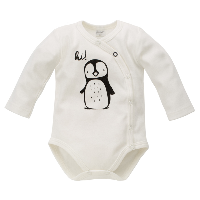 

Body rozpinane Happy Day (ecru), Pinokio - r.50