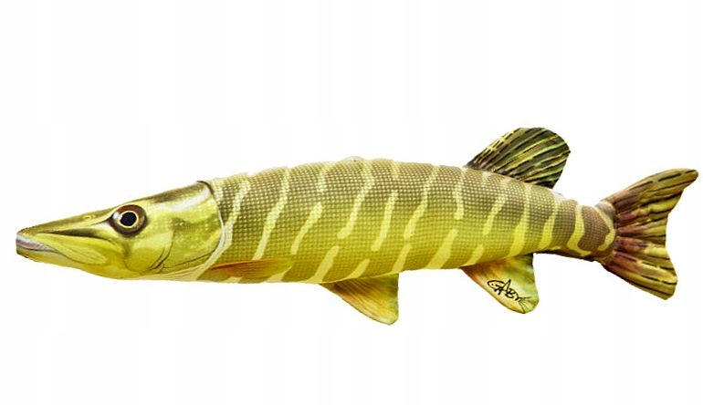 

Gaby pluszak zabawka poduszka Szczupak mini 44cm