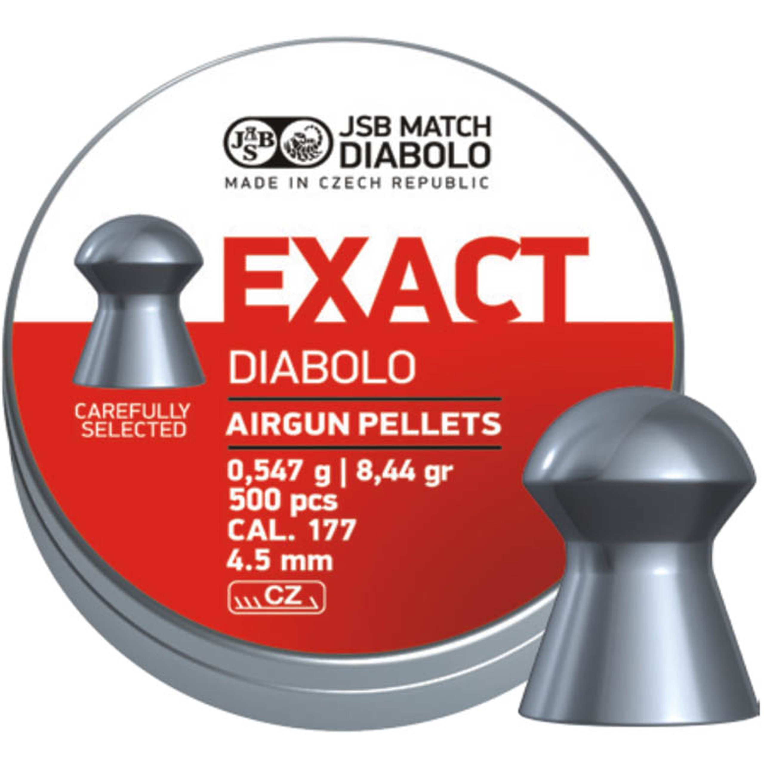 

Śrut Diabolo Jsb Exact 4,5mm 4,51 precyzyjny celny