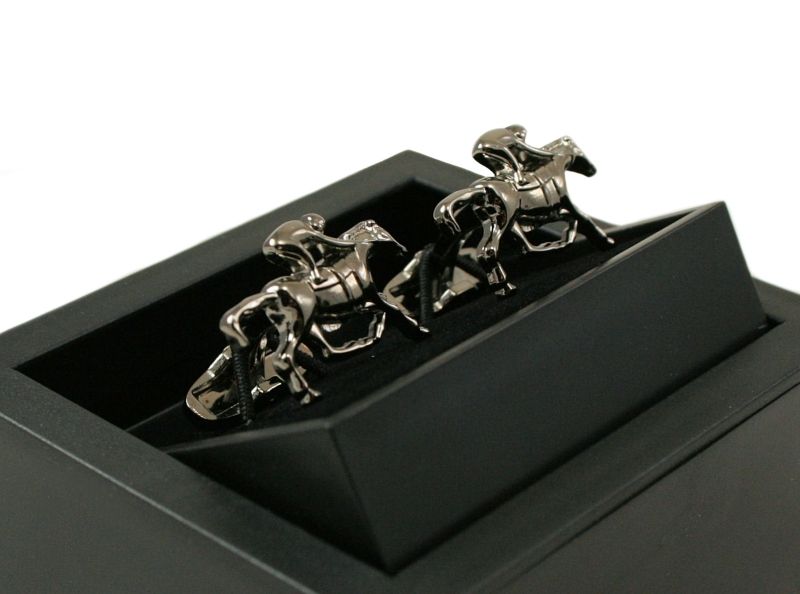 Tematyczne Spinki do Mankietów - DŻOKEJ Marka Inna marka