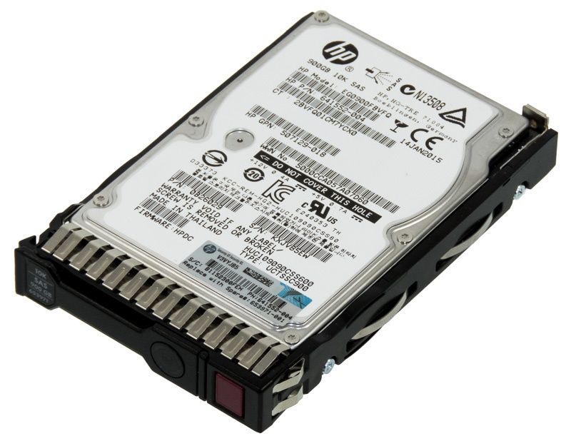 Hp EG0900FBVFQ 900GB 6G Sas 10K G8 G9 653971-001