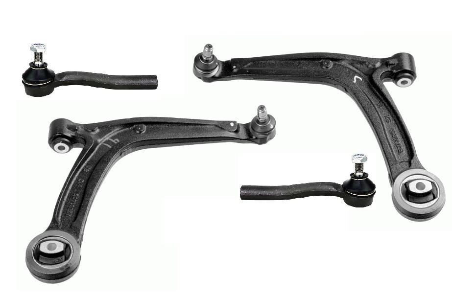 Rameno Ramena Koncovky Fiat 500 Přední 4 Ks