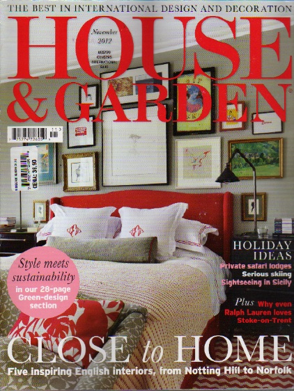 HOUSE & GARDEN 11/2012